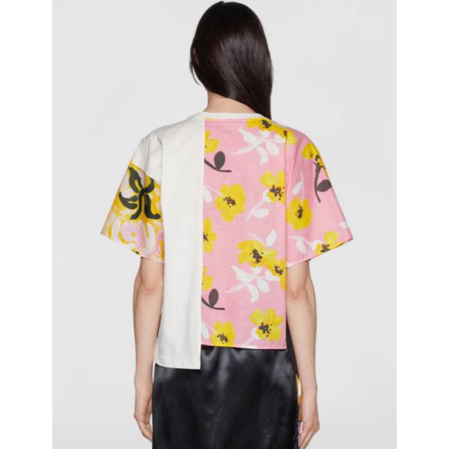 Marni(マルニ)のマルニ　カラーブロックTシャツ　40 レディースのトップス(Tシャツ(半袖/袖なし))の商品写真