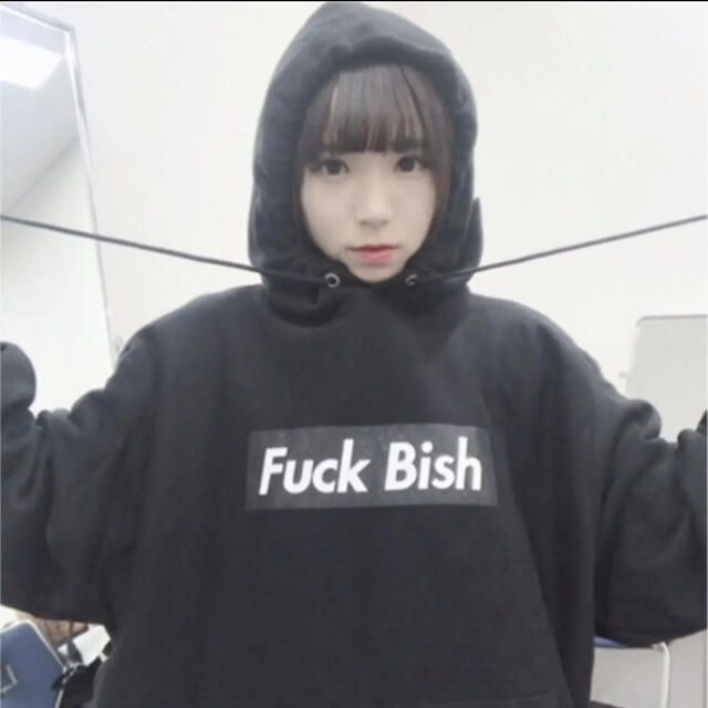 レア　BiSH ビッシュ　champion チャンピオン　パーカー　Lサイズ　黒