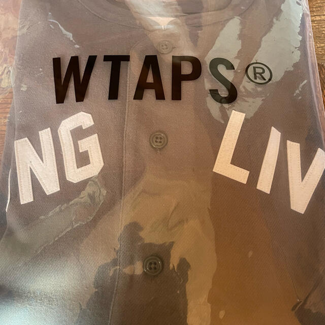 送料込 21AW wtaps ベースボールシャツ オリーブ