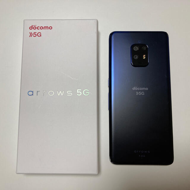 arrows 5G ネイビーブラック 128 GB docomo