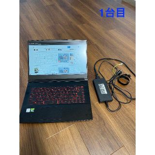 【hryksb様専用】8月購入 MSI 15.6型 3060ノート 2台(ノートPC)