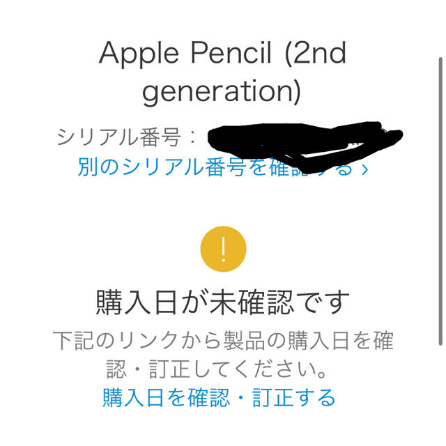 未開封 アップル Apple pencil 第2世代 MU8F2J/A 3