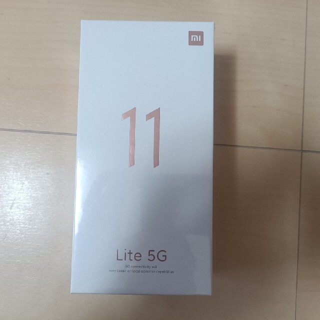 Xiaomi SIMフリー　Mi11 Lite 5G ミントグリーンMIUI12Soc