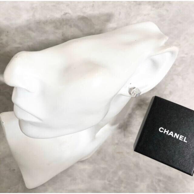 CHANEL(シャネル)のシャネル　ピアス　ミニ　シルバー　925 銀　ダイス　キューブ　サイコロ　☆ レディースのアクセサリー(ピアス)の商品写真