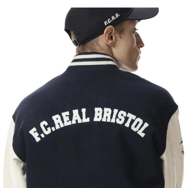 21aw FCRB MLB TOUR VARSITY JACKET L シュプ