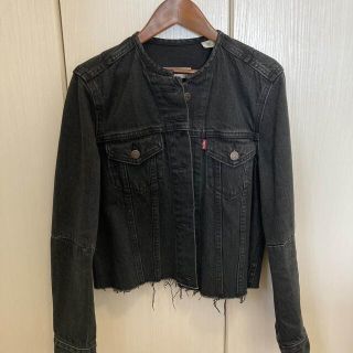 リーバイス(Levi's)のリーバイス　ノーカラーデニムジャケット(Gジャン/デニムジャケット)