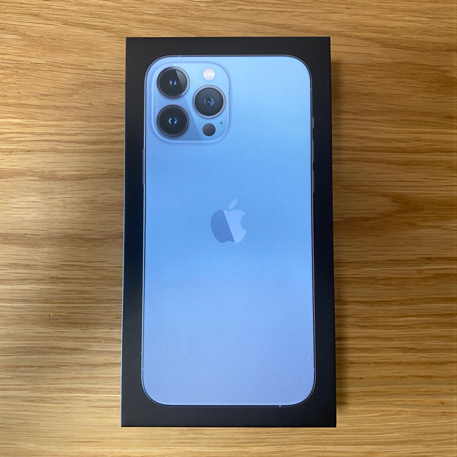 iPhone - 【新品・未開封】iPhone 13 Pro Max 256GB シエラブルー の iPhone - 【新品・未開封】iPhone 13 Pro Max 256GB シエラブルー の