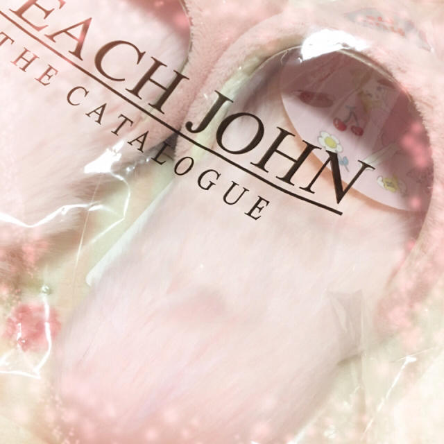 PEACH JOHN(ピーチジョン)の♡１２月SALE♡PEACH JOHN♡foxyコラボ♡ボアルームシューズ♡ レディースのルームウェア/パジャマ(その他)の商品写真