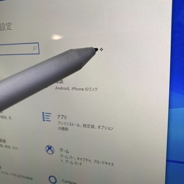 Microsoft(マイクロソフト)のMicrosoft Surface Pro5 m3-7Y30U 128GB 4G スマホ/家電/カメラのPC/タブレット(タブレット)の商品写真