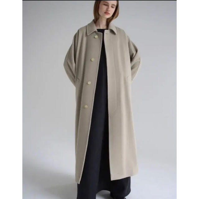 専用　AURALEE CASHMERE WOOL MOSSER BIG COAT レディースのジャケット/アウター(ロングコート)の商品写真