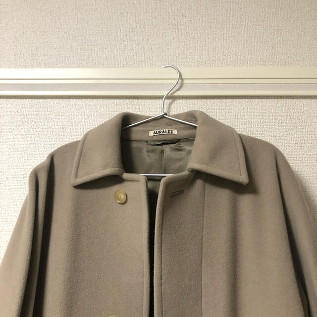 専用　AURALEE CASHMERE WOOL MOSSER BIG COAT レディースのジャケット/アウター(ロングコート)の商品写真