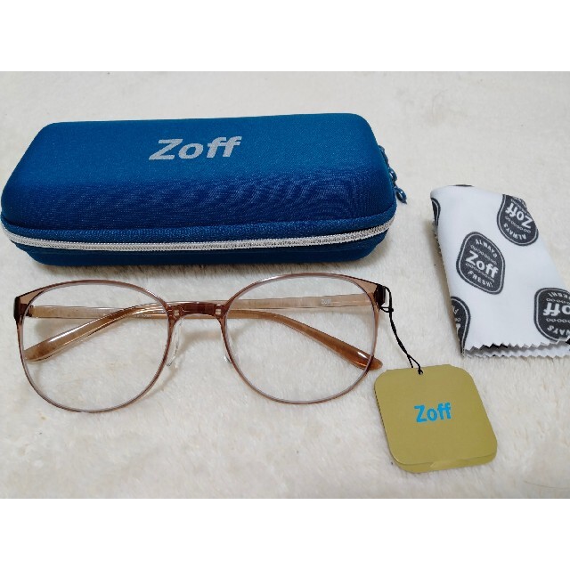 Zoff(ゾフ)のZoff クリアサングラス　新品未使用 レディースのファッション小物(サングラス/メガネ)の商品写真