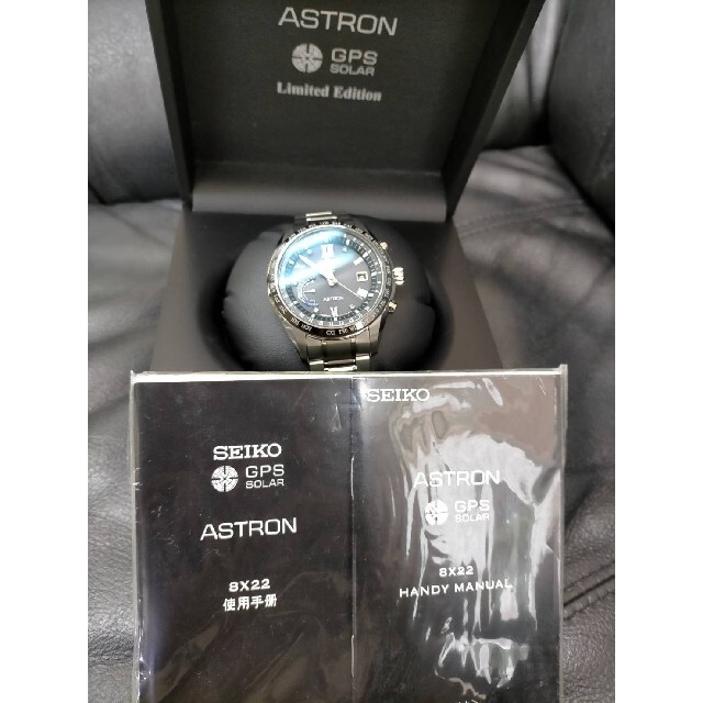 SEIKO(セイコー)の最終値下げ❗★新品★2500本限定アストロン　SBXB117　サファイア メンズの時計(腕時計(アナログ))の商品写真