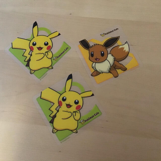 ポケモンカフェ コースター 3枚セット エンタメ/ホビーのおもちゃ/ぬいぐるみ(キャラクターグッズ)の商品写真