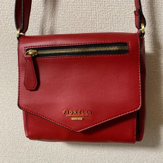 【美品】フィオレッリ FIORELLI ミニバッグ ショルダーバッグ 赤(ショルダーバッグ)