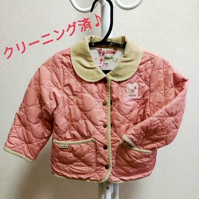 3can4on(サンカンシオン)の【クリーニング済・美品！】３can４onのコート キッズ/ベビー/マタニティのキッズ服女の子用(90cm~)(コート)の商品写真