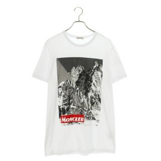 モンクレール(MONCLER)のモンクレール MAGLIA T-SHIRT マウンテンプリントTシャツ L(Tシャツ/カットソー(半袖/袖なし))