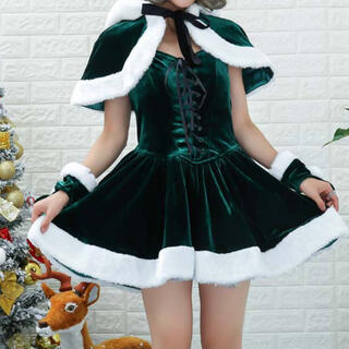 サンタ クリスマス コスプレ ワンピース 衣装(衣装一式)