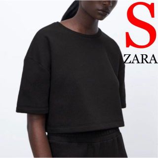 ザラ(ZARA)の5 ZARA プラッシュジャージー地トップス S(トレーナー/スウェット)