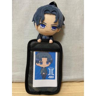 サンダイメジェイソウルブラザーズ(三代目 J Soul Brothers)の登坂広臣ぬいぐるみ付きパスケース(ミュージシャン)