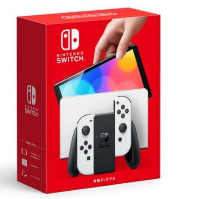 新型 Nintendo Switch 本体 有機EL モデル ホワイト 【初回限定お試し