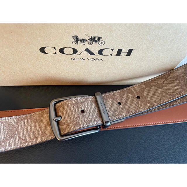 正規品COACH3点セットシグネチャーフリーサイズリバーシブル 正規品COACH3点セットシグネチャーフリーサイズリバーシブル