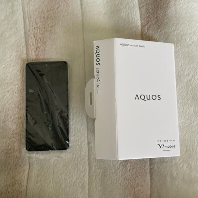 AQUOS(アクオス)のAQUOS sense4 basic  スマホ/家電/カメラのスマートフォン/携帯電話(スマートフォン本体)の商品写真