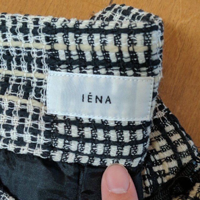 IENA(イエナ)のイエナ　モールチェック　パンツ レディースのパンツ(カジュアルパンツ)の商品写真