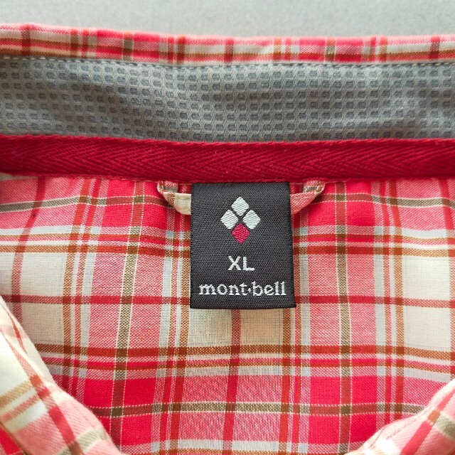 mont bell(モンベル)のモンベル　長袖チェックシャツ　Women’s XL レディースのトップス(シャツ/ブラウス(長袖/七分))の商品写真