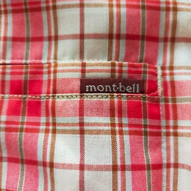 mont bell(モンベル)のモンベル　長袖チェックシャツ　Women’s XL レディースのトップス(シャツ/ブラウス(長袖/七分))の商品写真