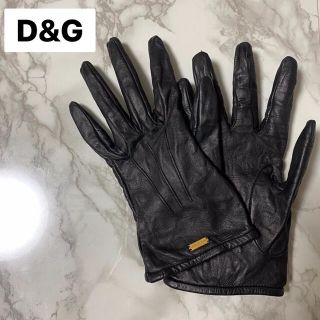 DOLCE&GABBANA レザーグローブ 手袋 羊皮