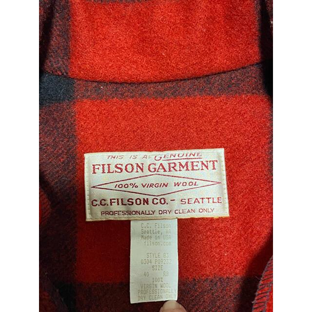 FILSON - 名作 アメリカ製 FILSON フィルソン ダブルマッキーノ