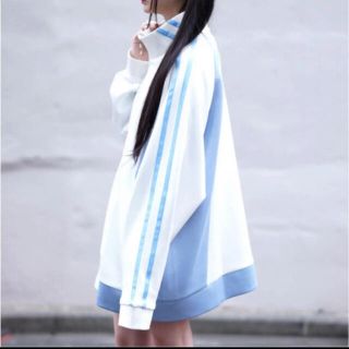 希少 REFLEM レフレム 切り替えハイネックトラックジャケット 地雷の
