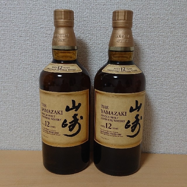 サントリーウイスキー 山崎12年　２本セット ※ 説明必読食品/飲料/酒