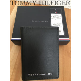 トミーヒルフィガー(TOMMY HILFIGER)の【新品タグ付】TOMMY HILFIGER 本革カードケース(名刺入れ/定期入れ)