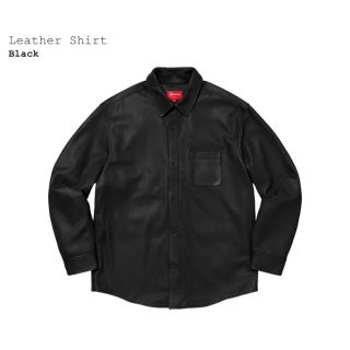 シュプリーム(Supreme)のsupreme 21a/w leather shirt レザー(シャツ)