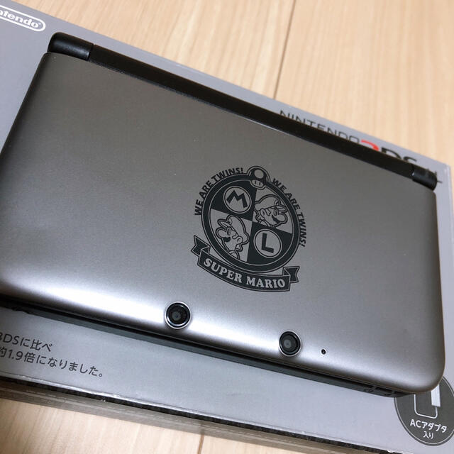 ブランド ニンテンドー3DSLL本体 マリオシルバー EtJOh-m79532586023