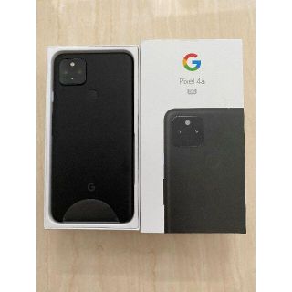 グーグルピクセル(Google Pixel)のGoogle pixel 4a 5g ブラック(スマートフォン本体)