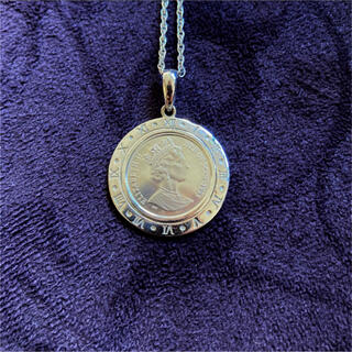 エリザベス2世 マン島キャットコイン 1995年 プラチナ ネックレストップ