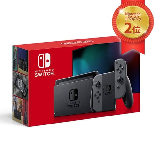 Nintendo Switch ニンテンドースイッチ 本体 Joy-Con グレ オンライン