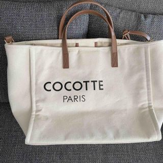 新品未使用　cocotte paris キャメル　トートバッグ　ショルダー(トートバッグ)