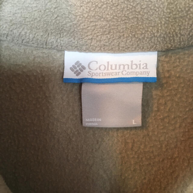 Columbia(コロンビア)の【US輸入】Columbia コロンビア フリース ジャケット刺繍ロゴ cl03 メンズのジャケット/アウター(ブルゾン)の商品写真