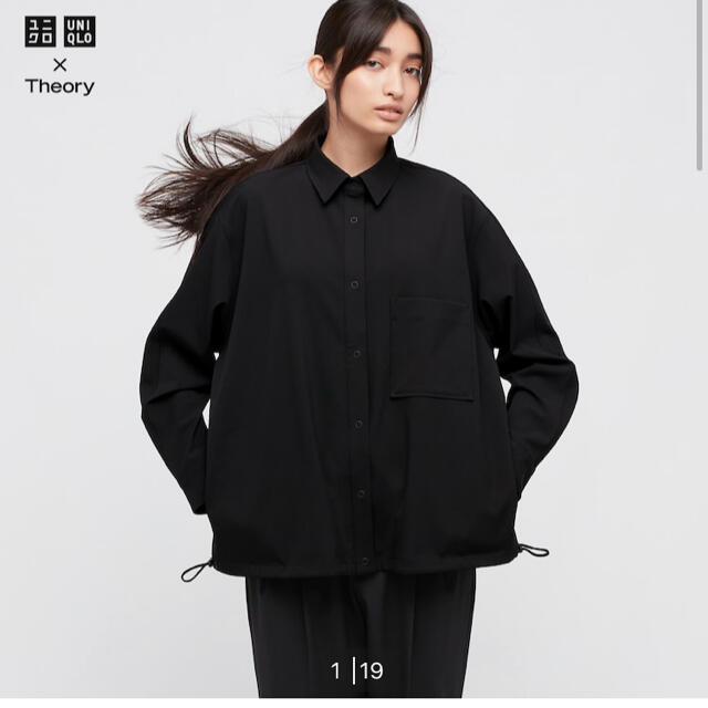 UNIQLO(ユニクロ)のUNIQLO theory レディースのトップス(シャツ/ブラウス(長袖/七分))の商品写真