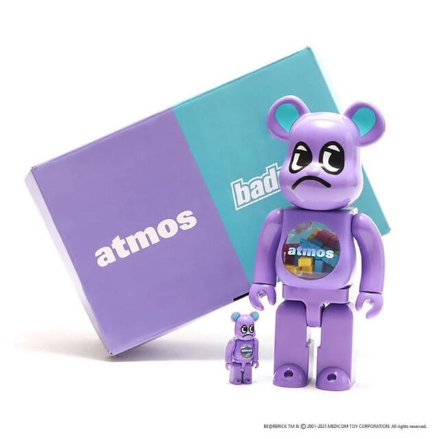 BE@RBRICK atmos × BADMOOD 100％ & 400％