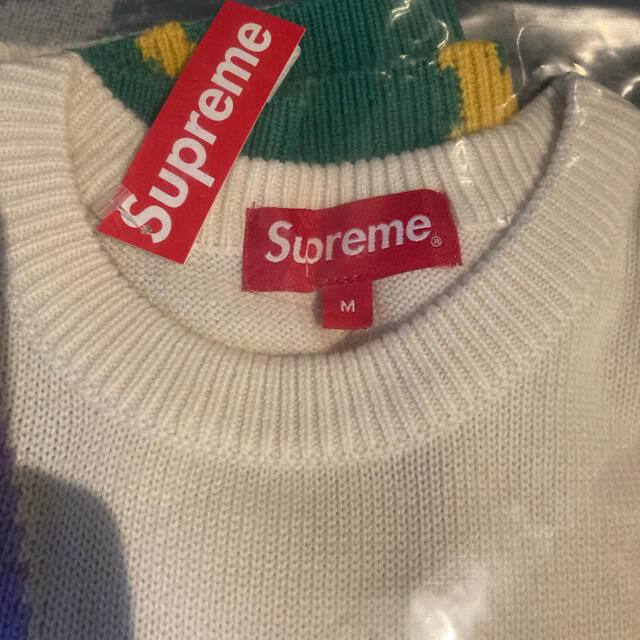 Supreme(シュプリーム)のSupreme faces sweater M cream メンズのトップス(ニット/セーター)の商品写真