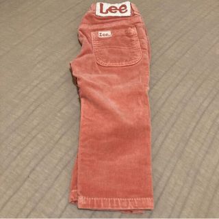 リー(Lee)のLee   リー　ゴーデュロイ　パンツ　ズボン　サーモンピンク　90㎝(パンツ/スパッツ)