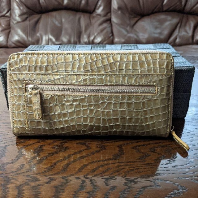 セルべ　・　クロコダイル型押し財布 メンズのファッション小物(長財布)の商品写真