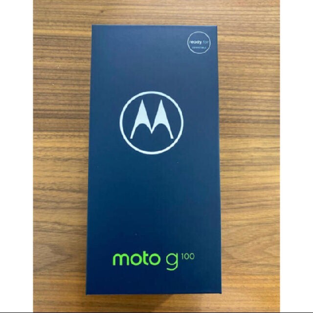 Android11メモリーMotorola Moto g100 イリディセントスカイ