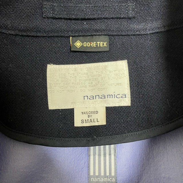 nanamica(ナナミカ)のナナミカ GORE-TEX Wool Soutien Collar Coat メンズのジャケット/アウター(ステンカラーコート)の商品写真