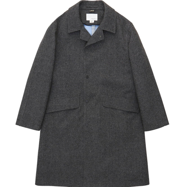 nanamica(ナナミカ)のナナミカ GORE-TEX Wool Soutien Collar Coat メンズのジャケット/アウター(ステンカラーコート)の商品写真